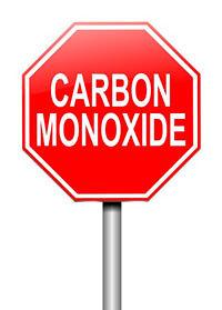 carbon-monoxide - Picture of a Stop sign with Carbon Monoxide as the lettering.